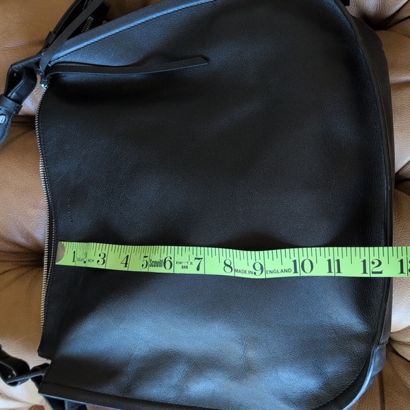 All Saints Midnight Black Shoulder Bag - Picture 12 of 12